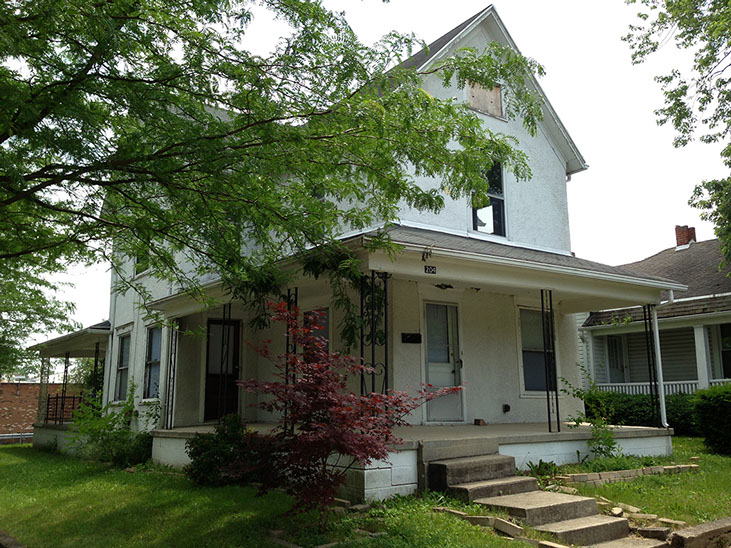 wrap around large porch
